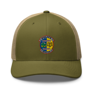 Newton Police Department 7766110 Retro Trucker Hat | Yupoong 6606