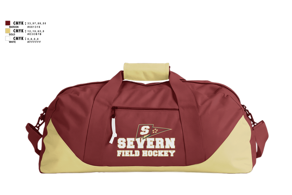 Duffle Bag, Severn School Field Hockey, Field Hockey, Teamtime, Team time, sublimation, custom sports apparel, team uniforms, spirit wear, spiritwear, sports uniforms, custom shirts, team store, custom team store, fundraiser sports, apparel fundraiser