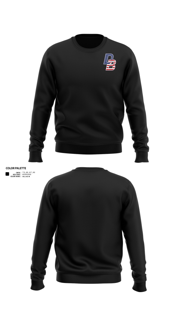Crew Neck Sweatshirt, Don Bosco Wrestling 26-27, Wrestling, Teamtime, Team time, sublimation, custom sports apparel, team uniforms, spirit wear, spiritwear, sports uniforms, custom shirts, team store, custom team store, fundraiser sports, apparel fundraiser