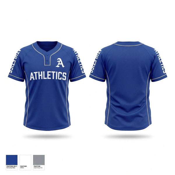 Two Button Softball Jersey, Albany Falcons Softball, Softball, Teamtime, Team time, sublimation, custom sports apparel, team uniforms, spirit wear, spiritwear, sports uniforms, custom shirts, team store, custom team store, fundraiser sports, apparel fundraiser