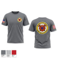 Inspiration Point rural volunteer fire district 54402608 Old School Cotton Feel Shirt - 1