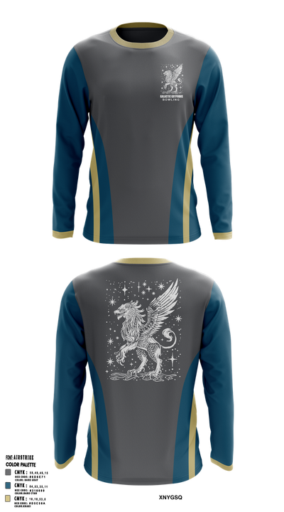 Galactic Gryphons 31863886 Long Sleeve Performance Shirt 1