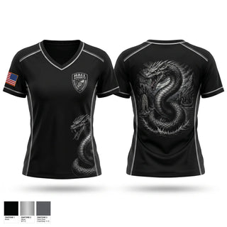 Womens Short Sleeve Vneck Shirt, B2, Police, Teamtime, Team time, sublimation, custom sports apparel, team uniforms, spirit wear, spiritwear, sports uniforms, custom shirts, team store, custom team store, fundraiser sports, apparel fundraiser