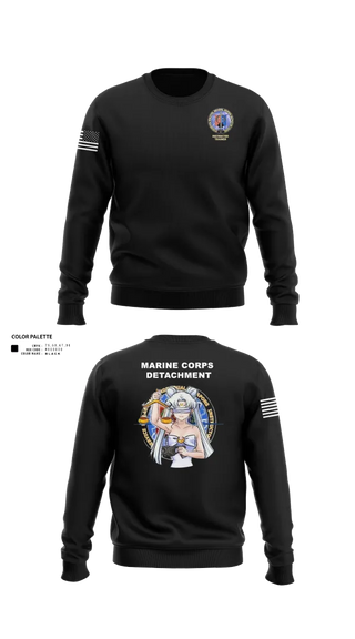 Crew Neck Sweatshirt, Fort Leonard Wood Basic Military Police Schoolhouse Instructors & Faculty, , Teamtime, Team time, sublimation, custom sports apparel, team uniforms, spirit wear, spiritwear, sports uniforms, custom shirts, team store, custom team store, fundraiser sports, apparel fundraiser