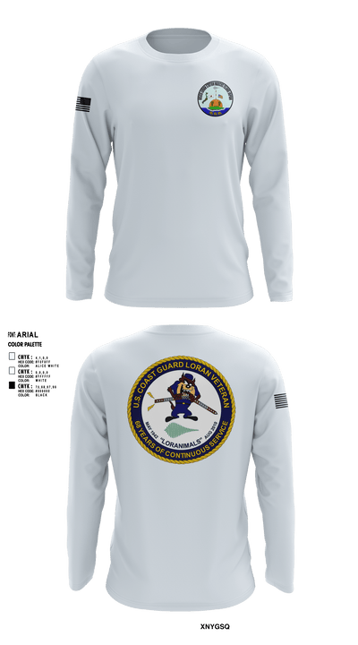 Marcus Island Loran Station 7810741 Long Sleeve Performance Shirt - 2
