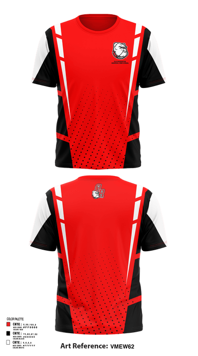 Old Rochester Regional High School 84296995 Short Sleeve Performance Shirt - 1