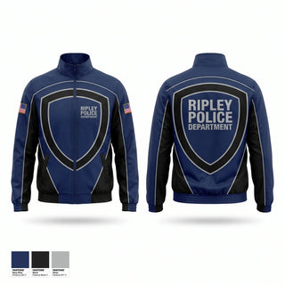 Windbreaker, ripley poice department, Police, Teamtime, Team time, sublimation, custom sports apparel, team uniforms, spirit wear, spiritwear, sports uniforms, custom shirts, team store, custom team store, fundraiser sports, apparel fundraiser