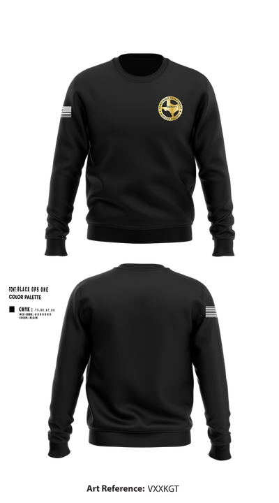 Nueces County Constable PCT4 30073114 Crew Neck Sweatshirt - 101
