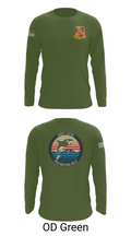A BTRY, 1-37FAR 4037747 Long Sleeve Performance Shirt 46
