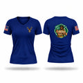 Champaign Fire Women's Short Sleeve V-neck Shirt - 1