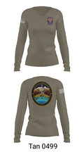 IWTF-C 34829502 Women's Long Sleeve V-neck Shirt - 77
