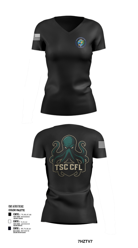 Womens Short Sleeve Vneck Shirt, Tsc cfl, , Teamtime, Team time, sublimation, custom sports apparel, team uniforms, spirit wear, spiritwear, sports uniforms, custom shirts, team store, custom team store, fundraiser sports, apparel fundraiser