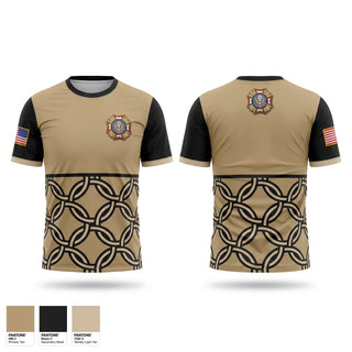 Short Sleeve Performance Shirt, V F W  Thomasville # 5106, , Teamtime, Team time, sublimation, custom sports apparel, team uniforms, spirit wear, spiritwear, sports uniforms, custom shirts, team store, custom team store, fundraiser sports, apparel fundraiser