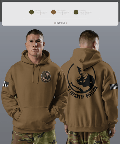 1st Infantry Division 4705595 Hoodie - 2