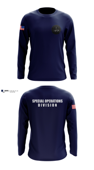 Long Sleeve Performance Shirt, USCP SOD, Police, Teamtime, Team time, sublimation, custom sports apparel, team uniforms, spirit wear, spiritwear, sports uniforms, custom shirts, team store, custom team store, fundraiser sports, apparel fundraiser
