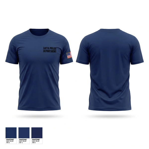 Short Sleeve Performance Shirt, LATTA POLICE DEPARTMENT, Police, Teamtime, Team time, sublimation, custom sports apparel, team uniforms, spirit wear, spiritwear, sports uniforms, custom shirts, team store, custom team store, fundraiser sports, apparel fundraiser