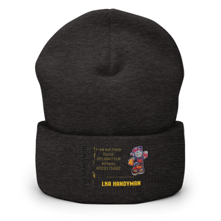 LKA HANDYMAN Cuffed Beanie | Yupoong 1501KC
