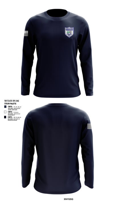 Andover Township Police Department 13076231 Long Sleeve Performance Shirt 101