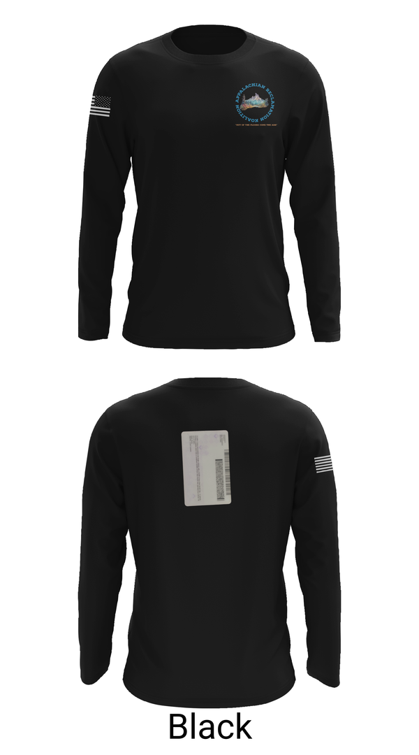 Long Sleeve Performance Shirt, Appalachian Reclamation Koalition, , Teamtime, Team time, sublimation, custom sports apparel, team uniforms, spirit wear, spiritwear, sports uniforms, custom shirts, team store, custom team store, fundraiser sports, apparel fundraiser