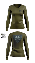 Hancock County Joint Tactical Team 19860622 Women's Long Sleeve V-neck Shirt - 32