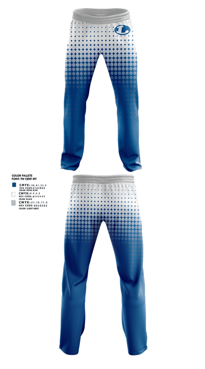 Lampasas Badgers BBYL 83590914 Sweatpants - 2