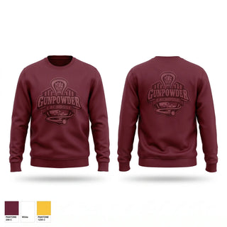 Crew Neck Sweatshirt, Gunpowder 36/37, Men's Lacrosse, Teamtime, Team time, sublimation, custom sports apparel, team uniforms, spirit wear, spiritwear, sports uniforms, custom shirts, team store, custom team store, fundraiser sports, apparel fundraiser