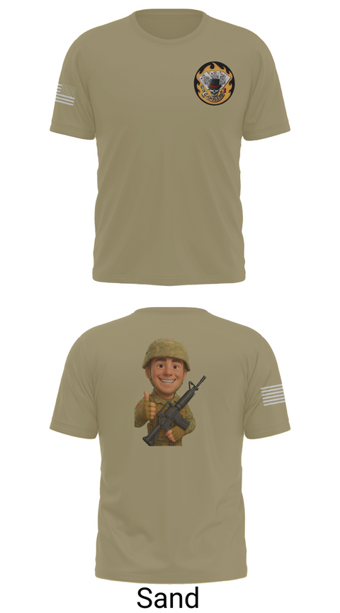 Short Sleeve Performance Shirt, 2-69 GCo, Army, Teamtime, Team time, sublimation, custom sports apparel, team uniforms, spirit wear, spiritwear, sports uniforms, custom shirts, team store, custom team store, fundraiser sports, apparel fundraiser