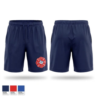 Athletic Shorts With Pockets, Greenwood Volunteer Fire Department, Fire Department, Teamtime, Team time, sublimation, custom sports apparel, team uniforms, spirit wear, spiritwear, sports uniforms, custom shirts, team store, custom team store, fundraiser sports, apparel fundraiser