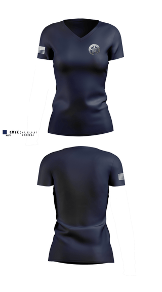 Womens Short Sleeve Vneck Shirt, 2nd city Constable's office, Police, Teamtime, Team time, sublimation, custom sports apparel, team uniforms, spirit wear, spiritwear, sports uniforms, custom shirts, team store, custom team store, fundraiser sports, apparel fundraiser