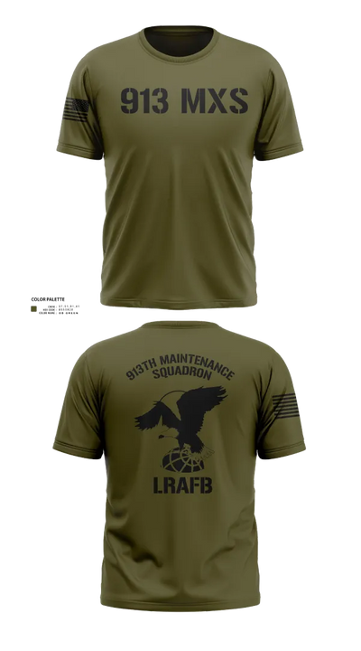 913th Maintenance Squadron 77885709 Short Sleeve Performance Shirt - 22