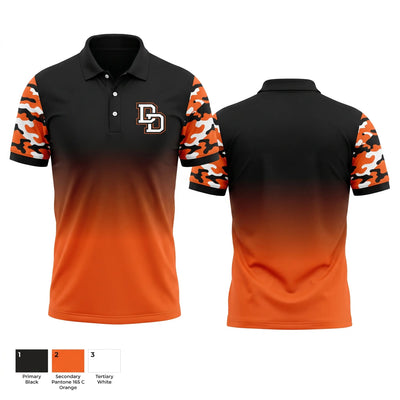 Dover Dragons Short Sleeve Performance Polo - 1