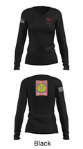 Van Horn JROTC 63806637 Women's Long Sleeve V-neck Shirt - 23