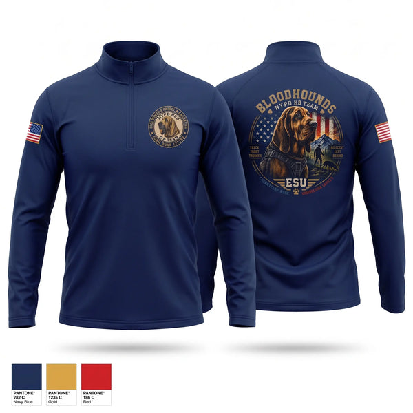 Windbreaker, NYPD ESU BLOODHOUND, Police, Teamtime, Team time, sublimation, custom sports apparel, team uniforms, spirit wear, spiritwear, sports uniforms, custom shirts, team store, custom team store, fundraiser sports, apparel fundraiser