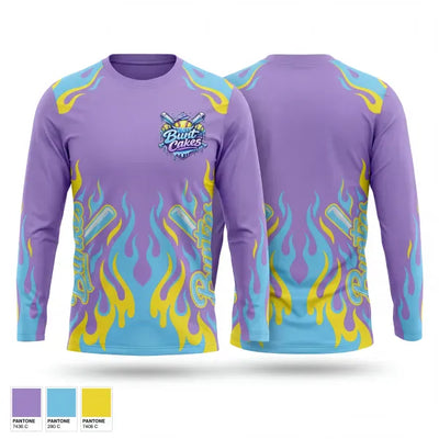 Firecrackers and Bunt Girls 31739455 Long Sleeve Performance Shirt 1