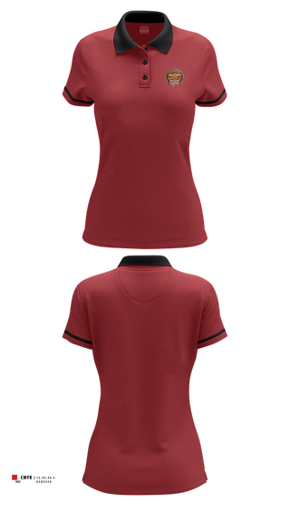 Womens Short Sleeve Performance Polo, Region 1398 Arsenal, Men's Soccer, Teamtime, Team time, sublimation, custom sports apparel, team uniforms, spirit wear, spiritwear, sports uniforms, custom shirts, team store, custom team store, fundraiser sports, apparel fundraiser