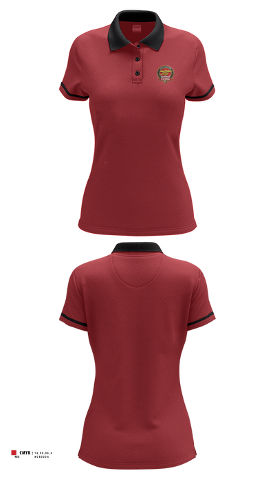 Region 1398 Arsenal 92896117 Women's Short Sleeve Performance Polo  - 1