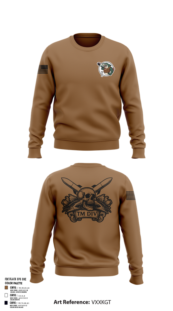Crew Neck Sweatshirt, USS Illinois (SSN 786), , Teamtime, Team time, sublimation, custom sports apparel, team uniforms, spirit wear, spiritwear, sports uniforms, custom shirts, team store, custom team store, fundraiser sports, apparel fundraiser
