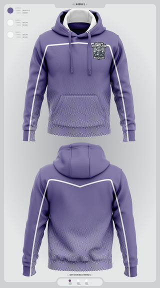 Hoodie, Indiana Ironclad Wrestling, Wrestling, Teamtime, Team time, sublimation, custom sports apparel, team uniforms, spirit wear, spiritwear, sports uniforms, custom shirts, team store, custom team store, fundraiser sports, apparel fundraiser
