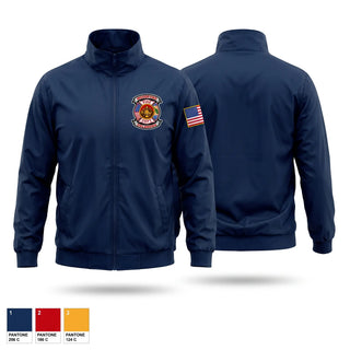 Windbreaker, Woodford Fire Department, Fire Department, Teamtime, Team time, sublimation, custom sports apparel, team uniforms, spirit wear, spiritwear, sports uniforms, custom shirts, team store, custom team store, fundraiser sports, apparel fundraiser