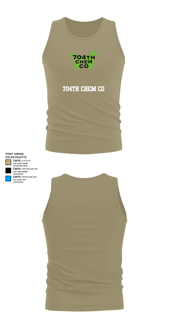 Tank Top, 704th Chem Co, , Teamtime, Team time, sublimation, custom sports apparel, team uniforms, spirit wear, spiritwear, sports uniforms, custom shirts, team store, custom team store, fundraiser sports, apparel fundraiser