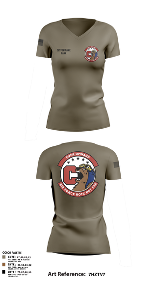 Womens Short Sleeve Vneck Shirt, DET 520, , Teamtime, Team time, sublimation, custom sports apparel, team uniforms, spirit wear, spiritwear, sports uniforms, custom shirts, team store, custom team store, fundraiser sports, apparel fundraiser
