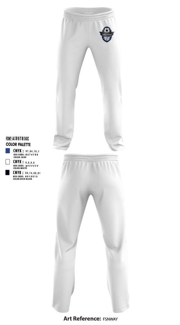 Sweatpants, North Chesapeake Football Club, Men's Soccer, Teamtime, Team time, sublimation, custom sports apparel, team uniforms, spirit wear, spiritwear, sports uniforms, custom shirts, team store, custom team store, fundraiser sports, apparel fundraiser