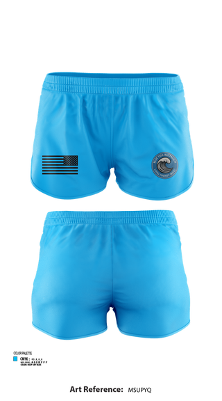 Ranger Panties, Blue Tide Battalion, , Teamtime, Team time, sublimation, custom sports apparel, team uniforms, spirit wear, spiritwear, sports uniforms, custom shirts, team store, custom team store, fundraiser sports, apparel fundraiser