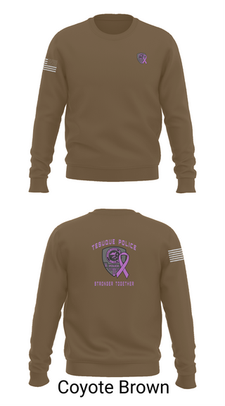 Crew Neck Sweatshirt, Tesuque Police Dept, , Teamtime, Team time, sublimation, custom sports apparel, team uniforms, spirit wear, spiritwear, sports uniforms, custom shirts, team store, custom team store, fundraiser sports, apparel fundraiser