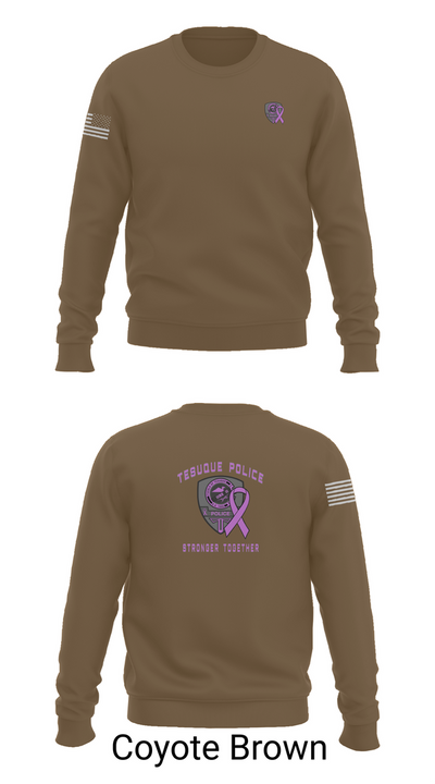 Tesuque Police Dept 47912639 Crew Neck Sweatshirt - 5