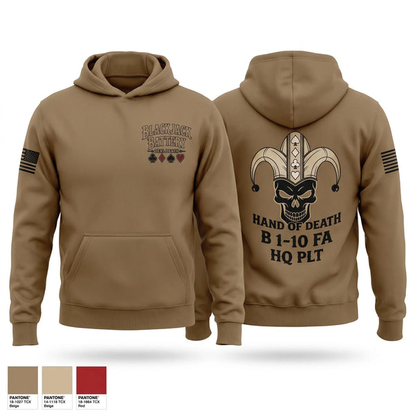 Hoodie, Blackjack 1-10FA, Army, Teamtime, Team time, sublimation, custom sports apparel, team uniforms, spirit wear, spiritwear, sports uniforms, custom shirts, team store, custom team store, fundraiser sports, apparel fundraiser