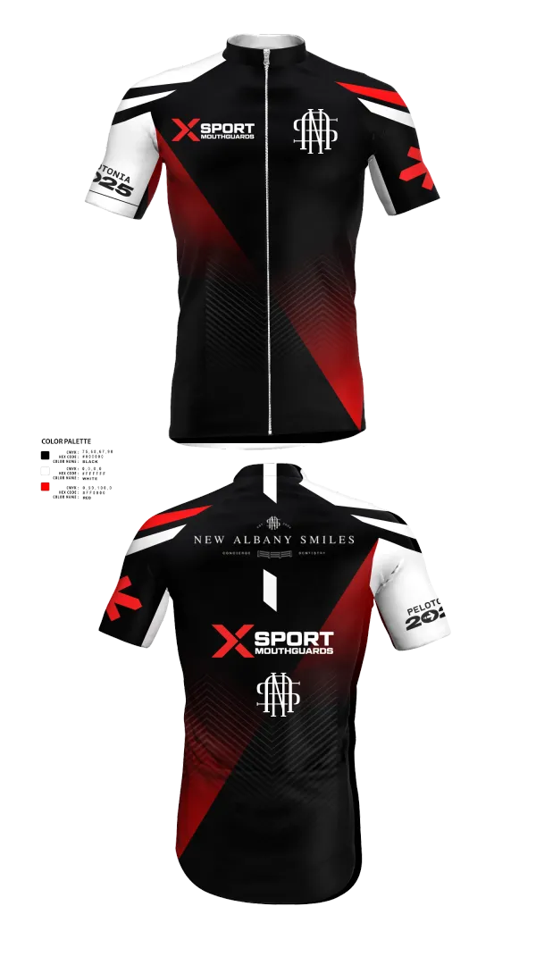 Cycling Jersey, New Albany Smiles Pelotonia, Cycling, Teamtime, Team time, sublimation, custom sports apparel, team uniforms, spirit wear, spiritwear, sports uniforms, custom shirts, team store, custom team store, fundraiser sports, apparel fundraiser