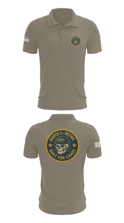 South C Detail 31033185 Short Sleeve Performance Polo - 64