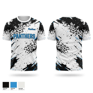 Short Sleeve Performance Shirt, Panthers, Track & Field, Teamtime, Team time, sublimation, custom sports apparel, team uniforms, spirit wear, spiritwear, sports uniforms, custom shirts, team store, custom team store, fundraiser sports, apparel fundraiser