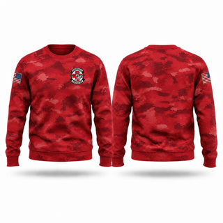 Crew Neck Sweatshirt, AFJROTC, Air Force, Teamtime, Team time, sublimation, custom sports apparel, team uniforms, spirit wear, spiritwear, sports uniforms, custom shirts, team store, custom team store, fundraiser sports, apparel fundraiser